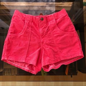 American Apparel Corduroy Shorts
